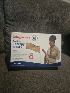 Walgreens | Plush Heat Therapy Blanket